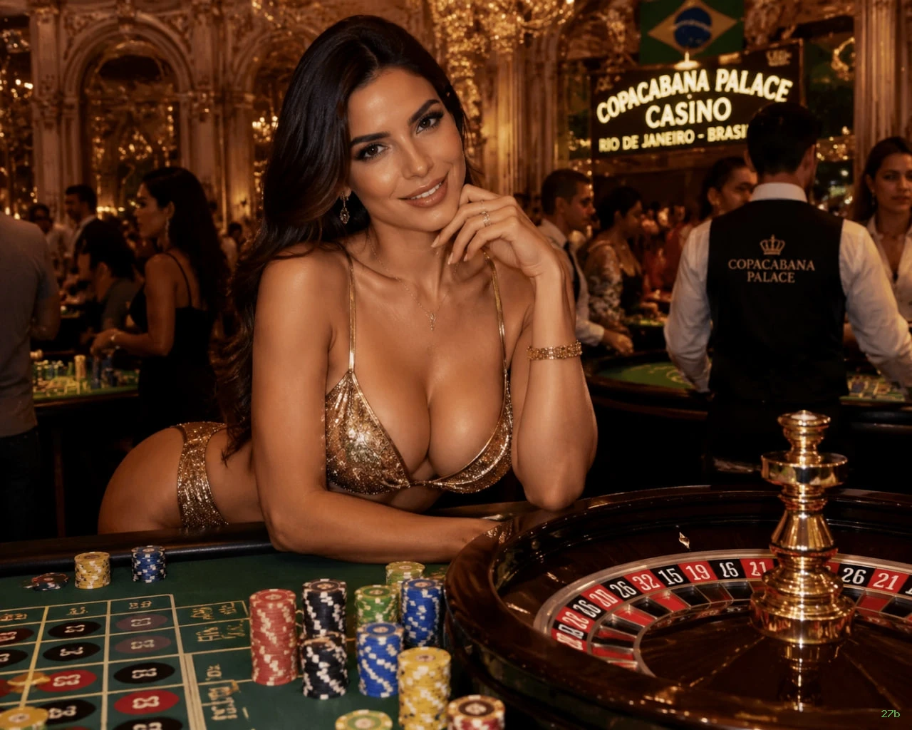 Live Baccarat Table